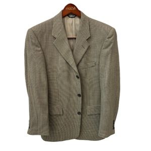 CLAIBORNE Mens wool blazer jacket, size 40R, EUC